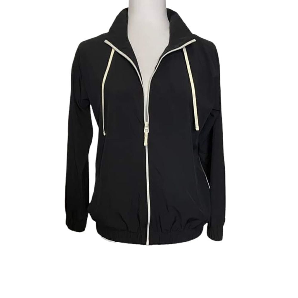 𝅺SUMMERSALT Jacket Black On The Go‎ Zip Up Size XS